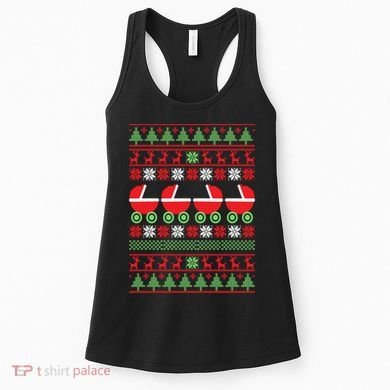 Cradle Ugly Christmas Sweater Women's Tank Top
