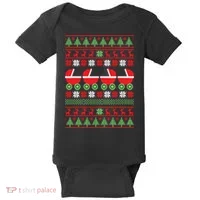 Cradle Ugly Christmas Sweater Baby Bodysuit thumb 0