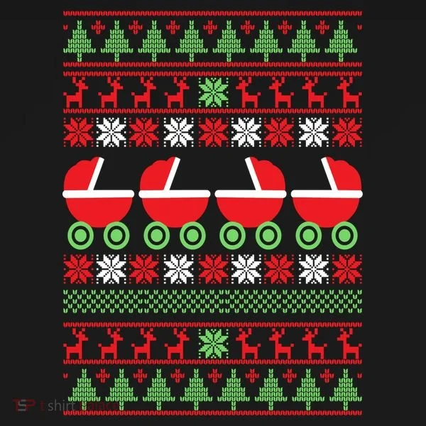 Cradle Ugly Christmas Sweater Toddler Hoodie
