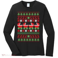 Cradle Ugly Christmas Sweater Women's Long Sleeve Shirt thumb 0