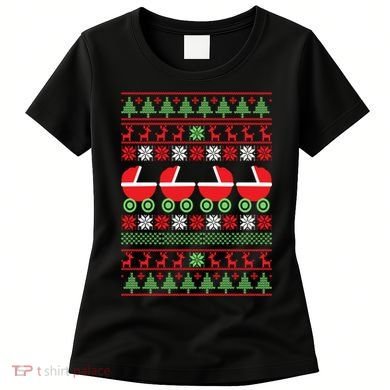 Cradle Ugly Christmas Sweater Women's T-Shirt