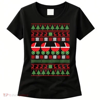 Cradle Ugly Christmas Sweater Women's T-Shirt