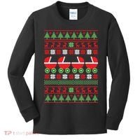 Cradle Ugly Christmas Sweater Kids Long Sleeve Shirt thumb 0