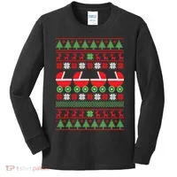 Cradle Ugly Christmas Sweater Kids Long Sleeve Shirt thumb 0