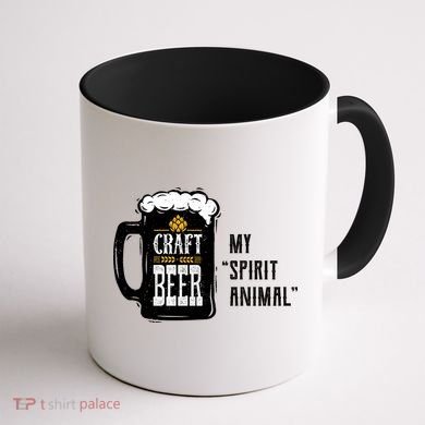 Craft Beer My Spirit Animal Coffee Mug back