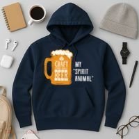 Craft Beer My Spirit Animal Hoodie thumb 3
