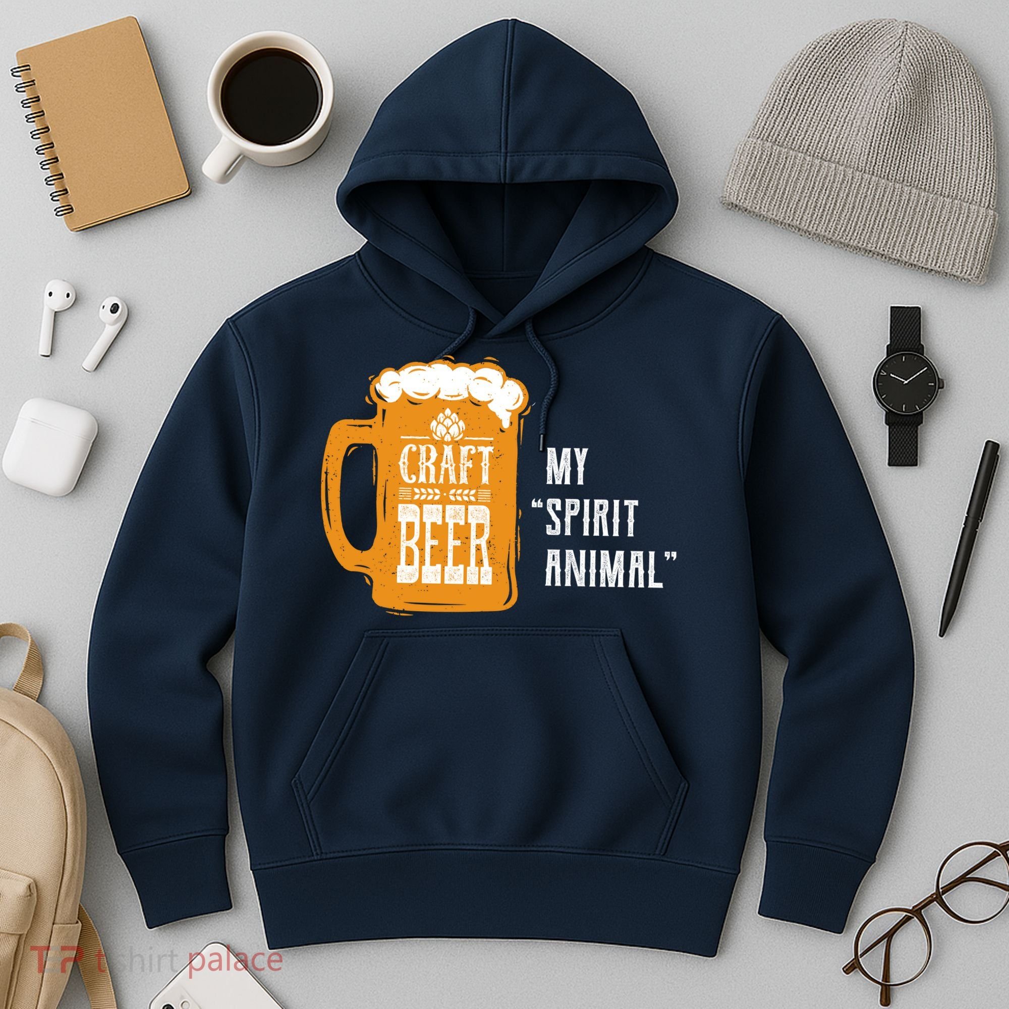 Craft Beer My Spirit Animal Hoodie