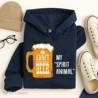 Craft Beer My Spirit Animal Hoodie thumb 4