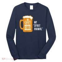 Craft Beer My Spirit Animal Long Sleeve Shirt thumb 0