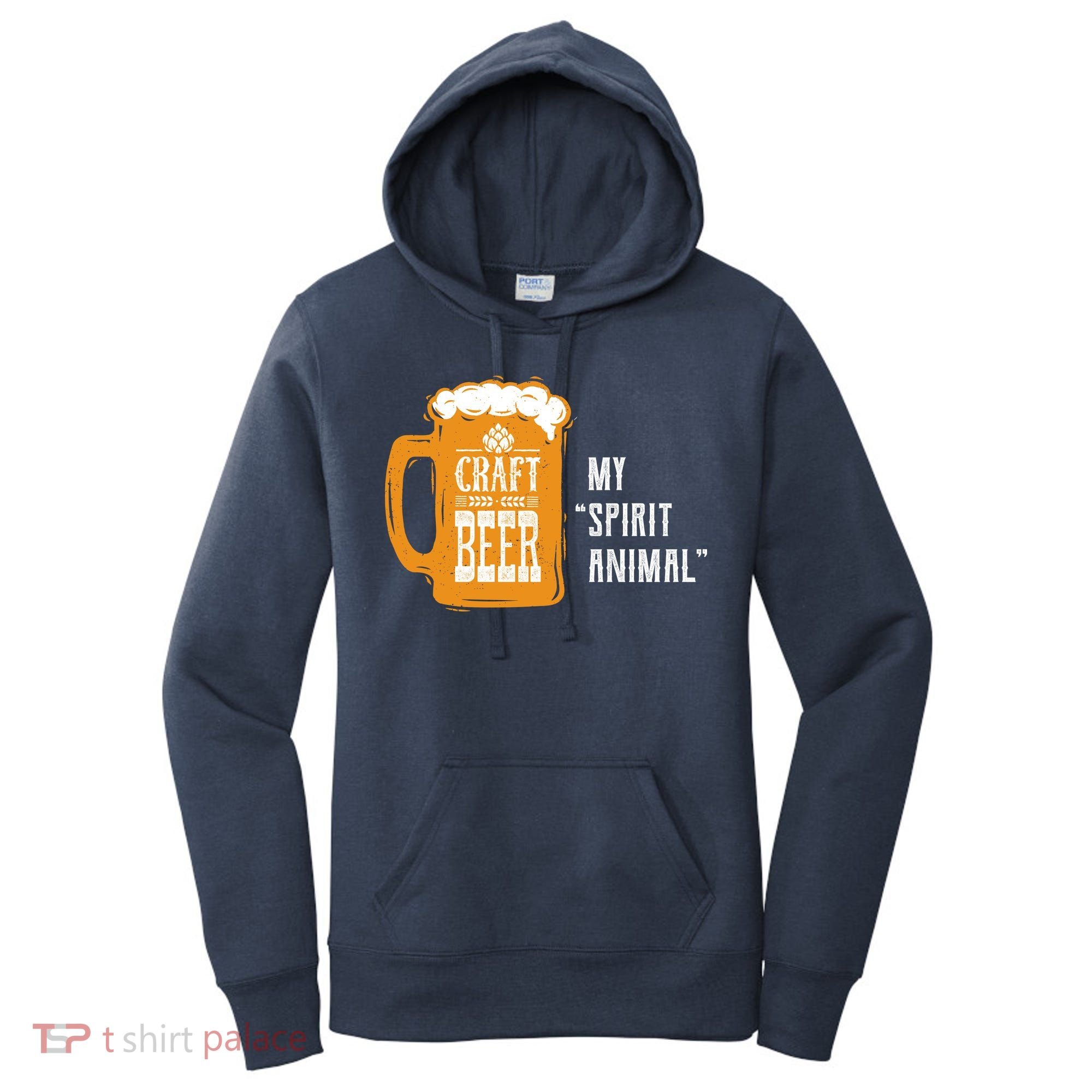 Craft Beer My Spirit Animal Women's Hoodie