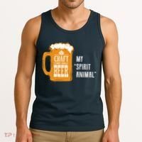Craft Beer My Spirit Animal Tank Top thumb 3