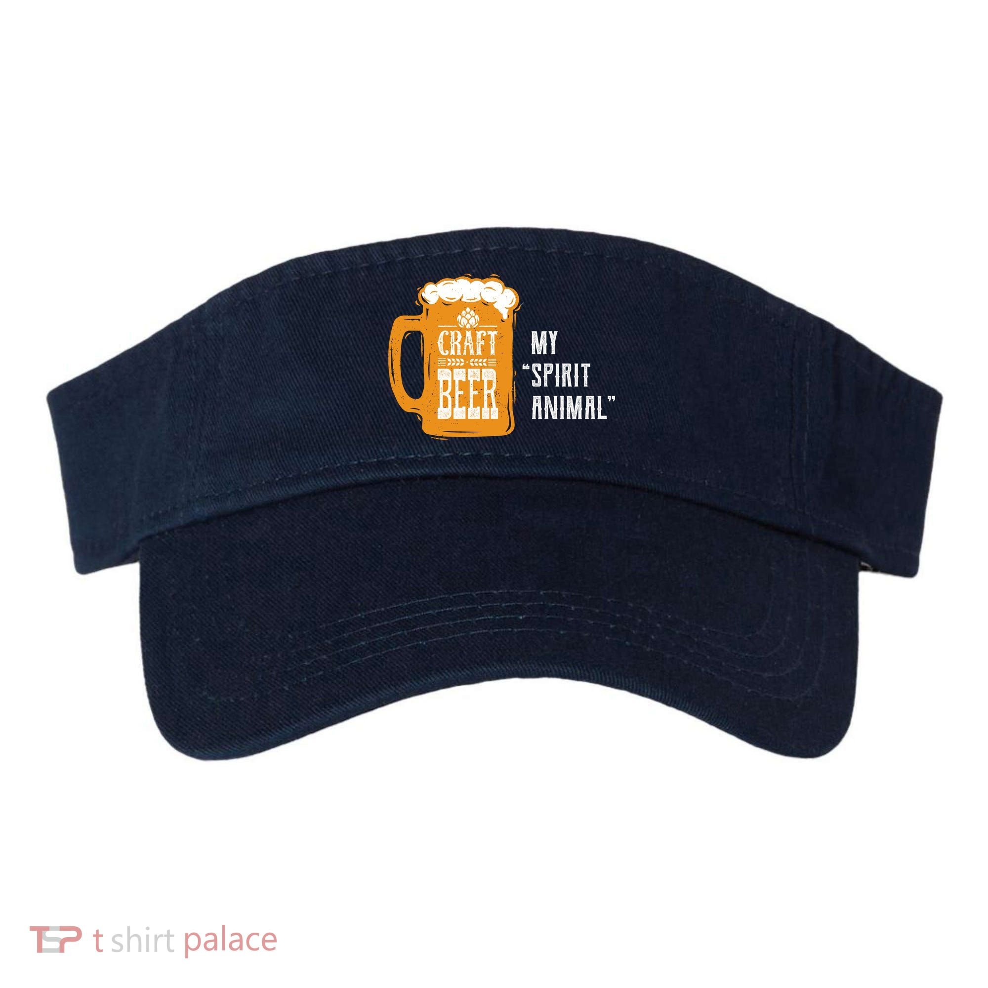 Craft Beer My Spirit Animal Visor