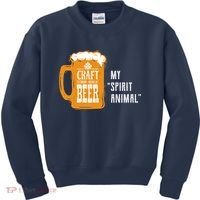 Craft Beer My Spirit Animal Kids Sweatshirt thumb 0