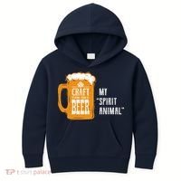 Craft Beer My Spirit Animal Kids Hoodie thumb 0