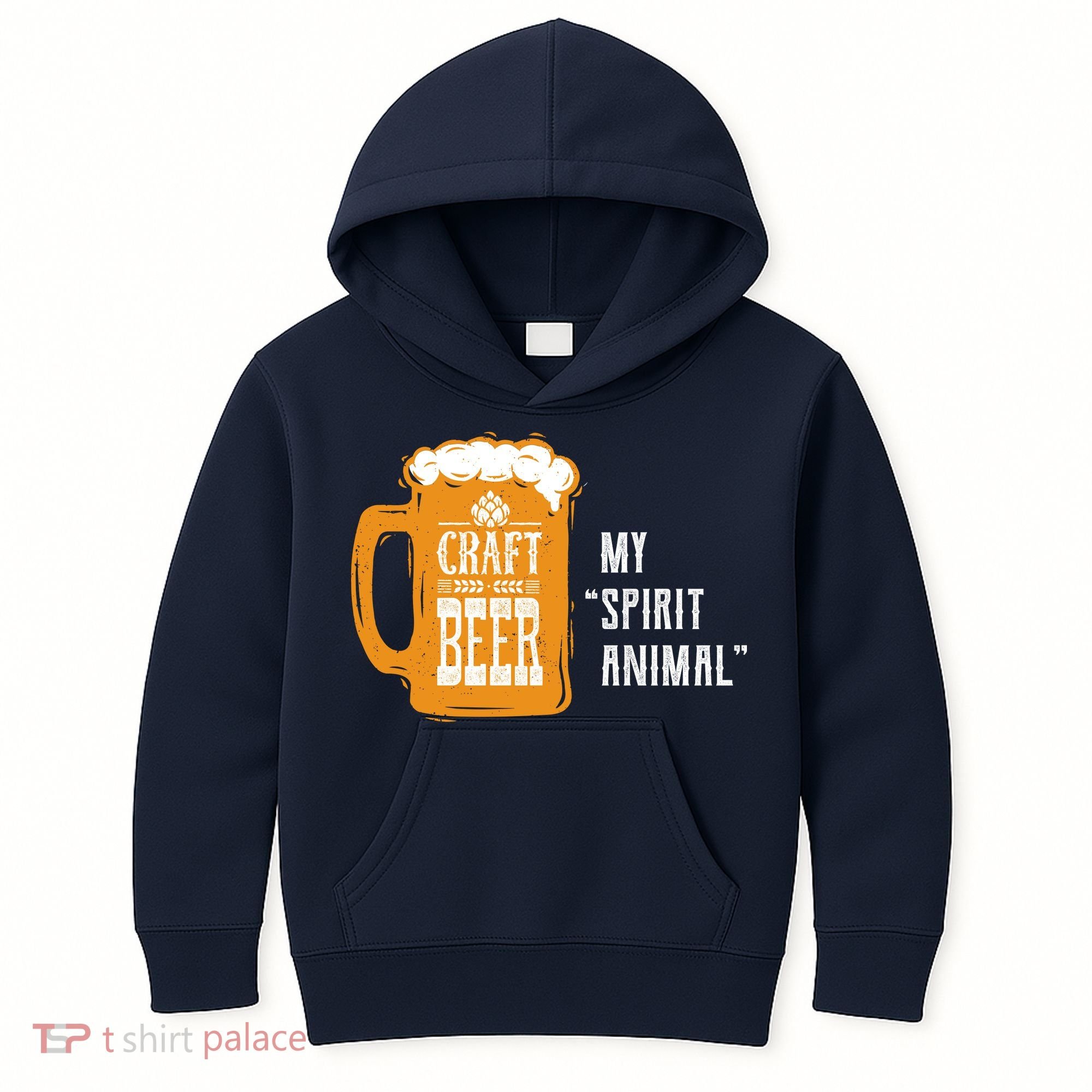 Craft Beer My Spirit Animal Kids Hoodie