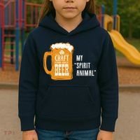 Craft Beer My Spirit Animal Kids Hoodie thumb 3