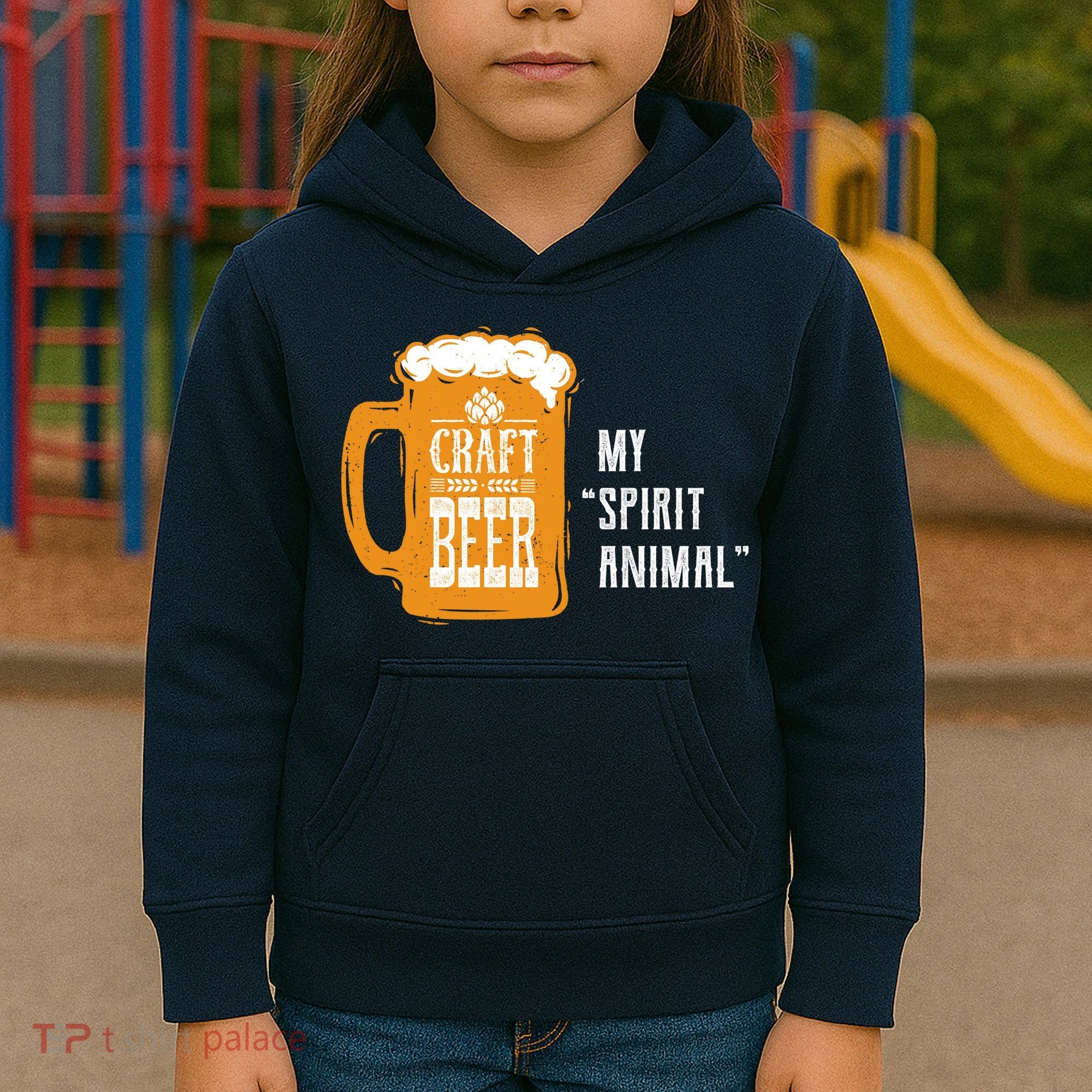 Craft Beer My Spirit Animal Kids Hoodie