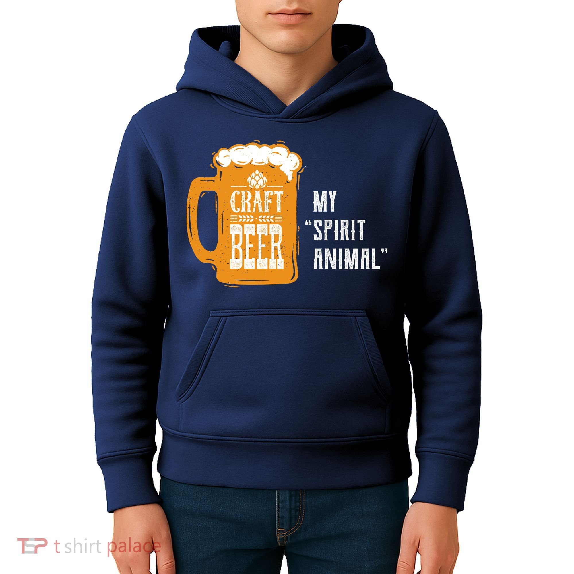 Craft Beer My Spirit Animal Kids Hoodie