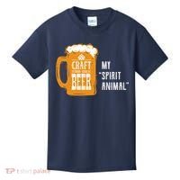 Craft Beer My Spirit Animal Kids T-Shirt thumb 0