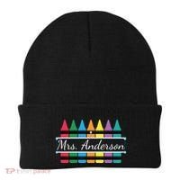 Crayon Customized Teacher Custom Personalize Name Beanie thumb 0