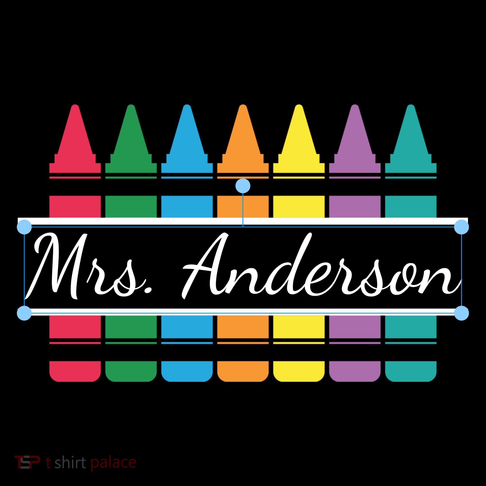 Crayon Customized Teacher Custom Personalize Name Visor