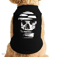 Crazy Broken Skull Doggie Tank thumb 0