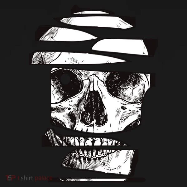 Crazy Broken Skull Doggie Tank