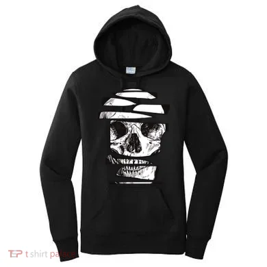 Crazy Broken Skull Women's Hoodie