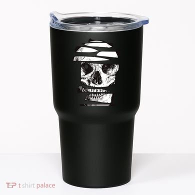 Crazy Broken Skull Tumbler