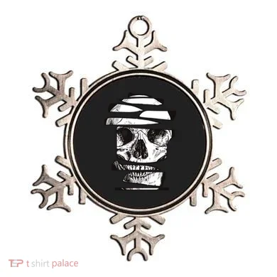 Crazy Broken Skull Ornament