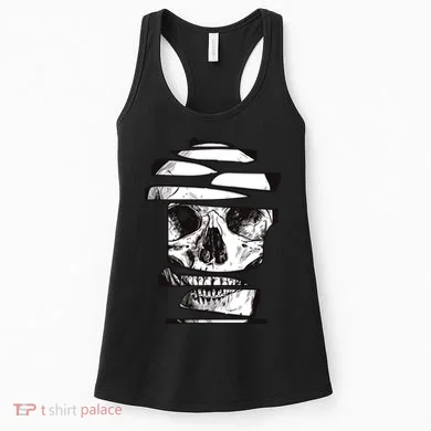 Crazy Broken Skull Women's Tank Top