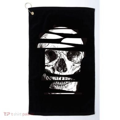 Crazy Broken Skull Golf Towel