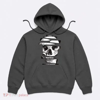 Crazy Broken Skull Hoodie