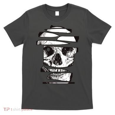 Crazy Broken Skull T-Shirt
