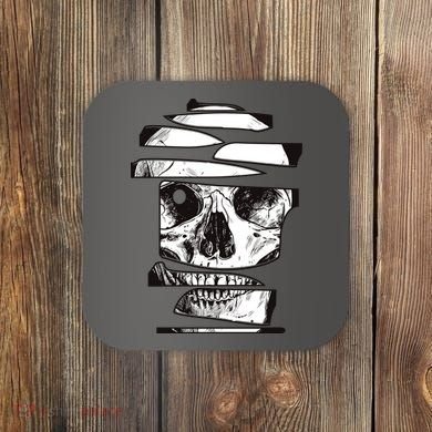 Crazy Broken Skull Coaster