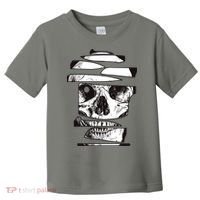 Crazy Broken Skull Toddler T-Shirt thumb 0