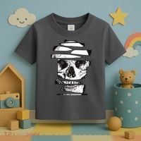 Crazy Broken Skull Toddler T-Shirt thumb 3