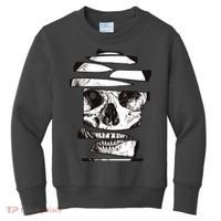 Crazy Broken Skull Kids Sweatshirt thumb 0