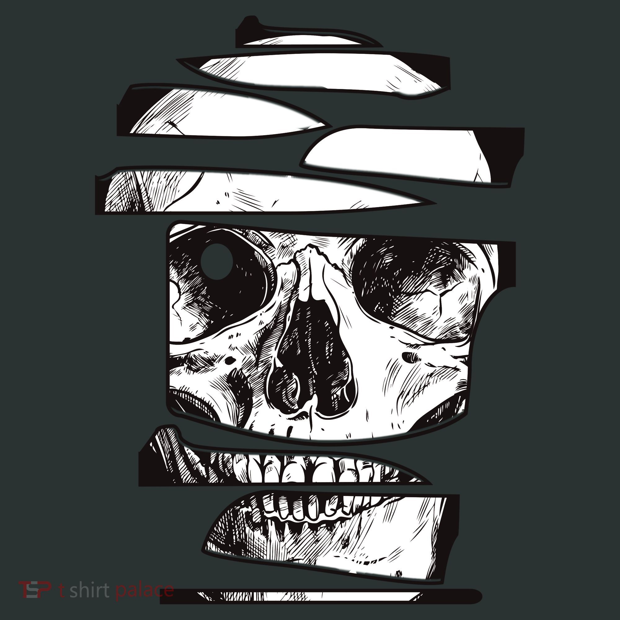 Crazy Broken Skull Kids Sweatshirt
