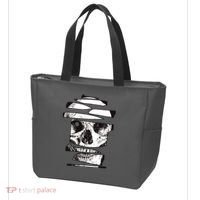 Crazy Broken Skull Tote Bag thumb 3
