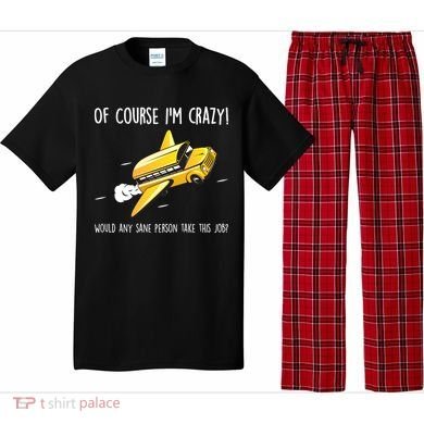 Crazy Bus Driver Pajama Set