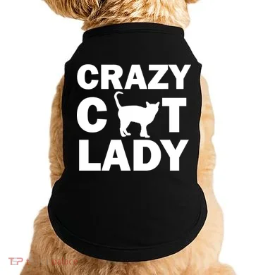 Crazy Cat Lady Doggie Tank