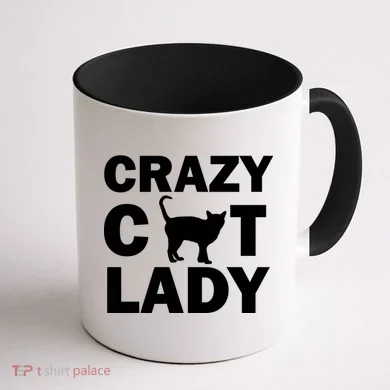 Crazy Cat Lady Coffee Mug back
