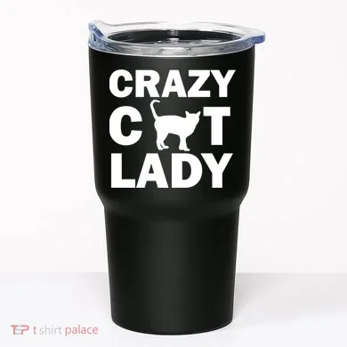 Crazy Cat Lady Tumbler
