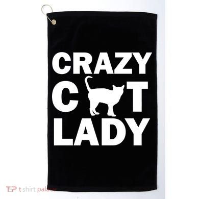 Crazy Cat Lady Golf Towel