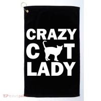 Crazy Cat Lady Golf Towel thumb 0