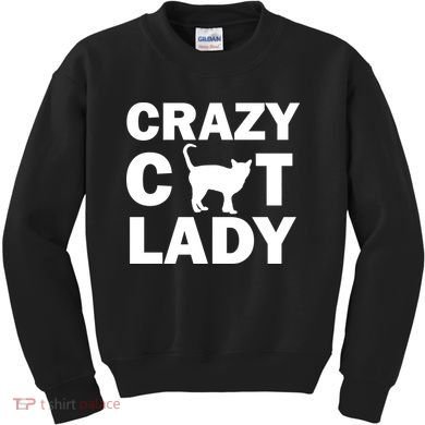 Crazy Cat Lady Kids Sweatshirt