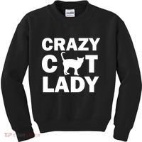 Crazy Cat Lady Kids Sweatshirt thumb 0