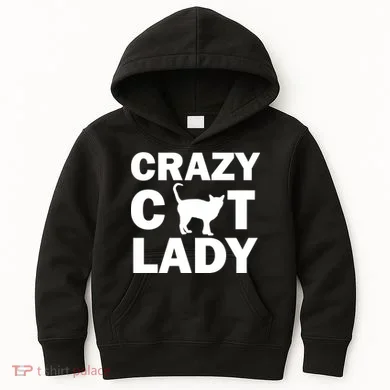 Crazy Cat Lady Kids Hoodie