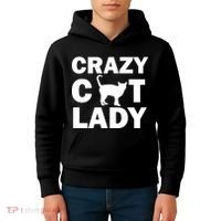 Crazy Cat Lady Kids Hoodie thumb 4